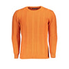 U.S. Grand Polo Orange Fabric Sweater