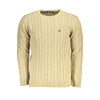 U.S. Grand Polo Beige Fabric Sweater