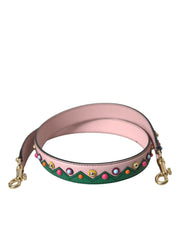 Dolce & Gabbana Pink Leather Handbag Accessory Shoulder Strap - ACCEXO