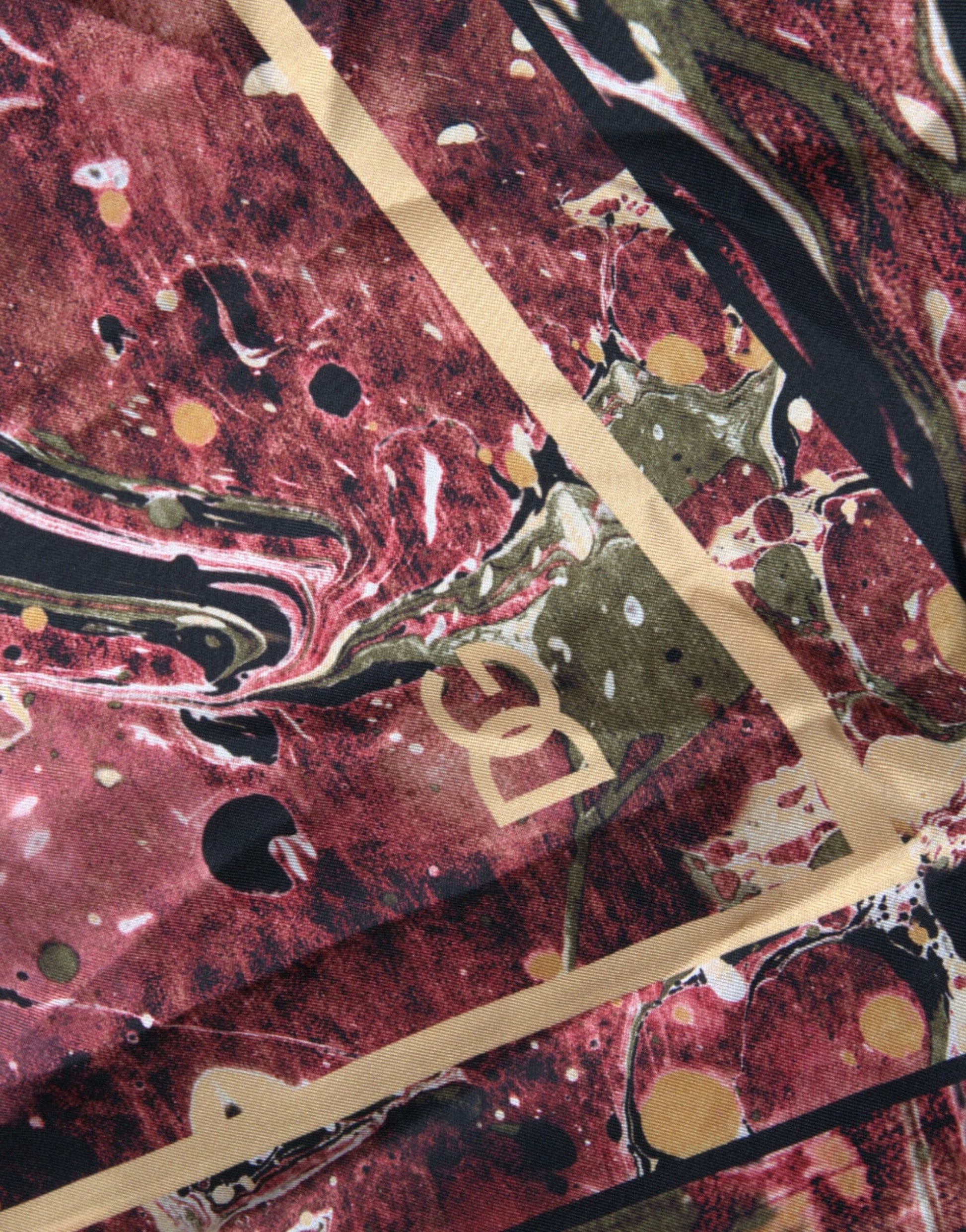 Dolce & Gabbana Multicolor Button Down Silk Shirt - ACCEXO