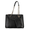 Guess Jeans Black Polyethylene Handbag