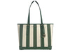 Michael Kors Jet Set Travel Large TZ Shoulder PVC Tote Bag Purse Fern Green