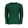 U.S. Grand Polo Green Fabric Sweater