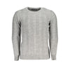 U.S. Grand Polo Gray Fabric Sweater