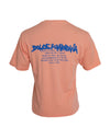 Dolce & Gabbana Coral Cotton Logo Print Short Sleeve T-shirt