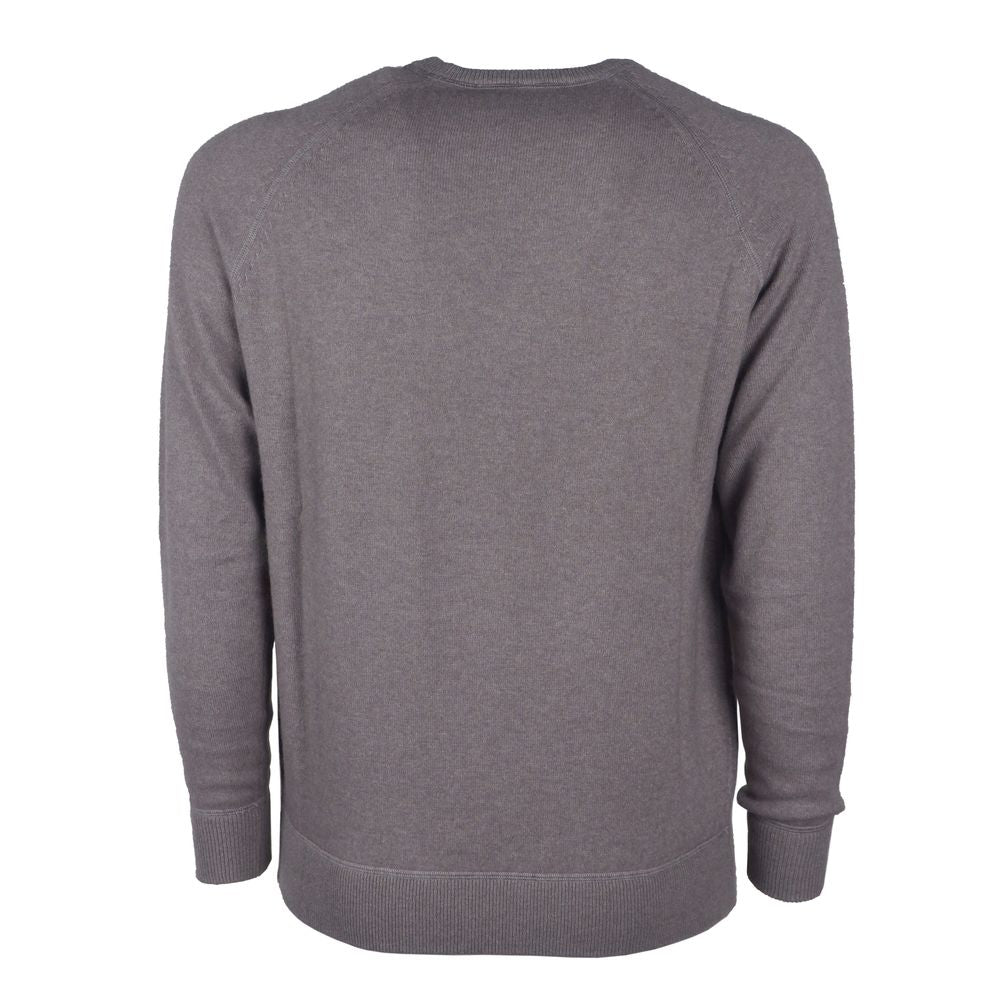 Emilio Romanelli Gray Cashmere Men Sweater - ACCEXO