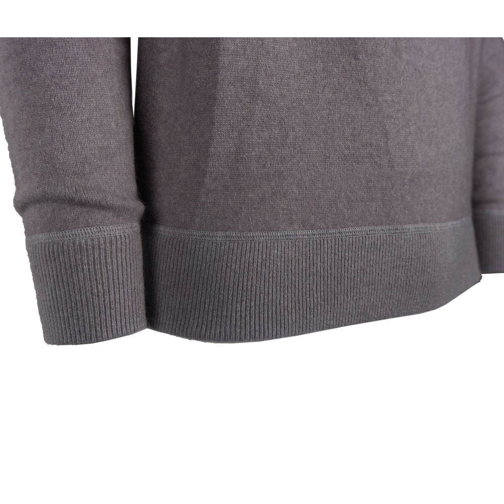 Emilio Romanelli Gray Cashmere Men Sweater - ACCEXO