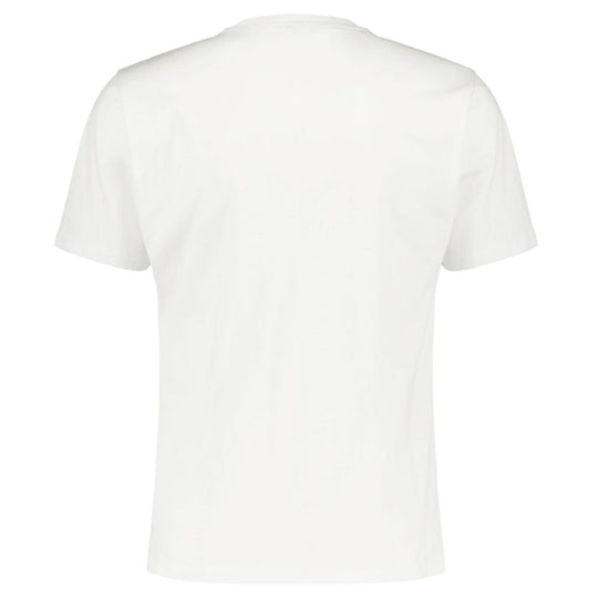 North Sails White Cotton Men T-Shirt