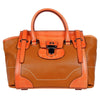 La Martina Orange Leather Handbag