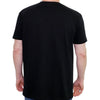 North Sails Embossed Logo Cotton Tee in Timeless Black