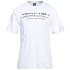 North Sails Elegant White Cotton Tee with Chest Print