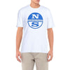 North Sails Crisp White Logo Cotton T-Shirt