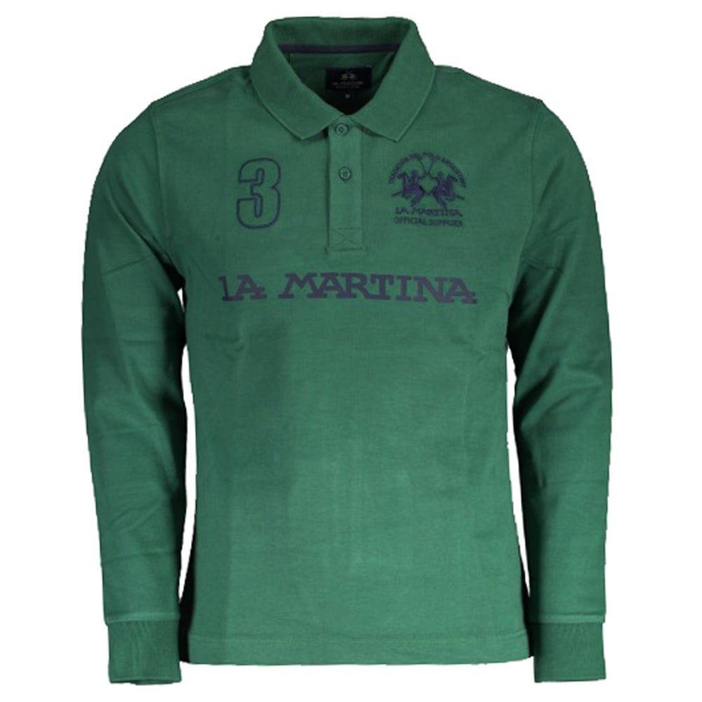 La Martina Elegant Long-Sleeved Jersey Polo - ACCEXO