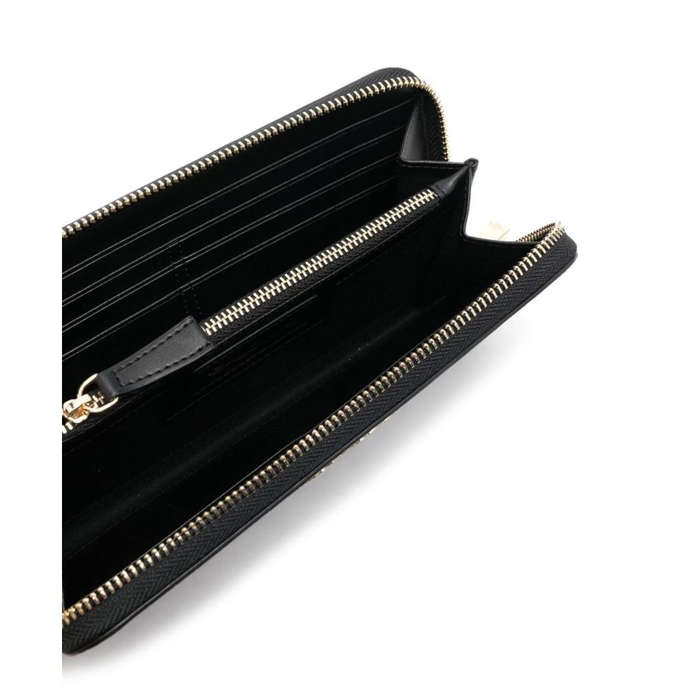Baldinini Trend Elegant Croco Print Leather Wallet - ACCEXO