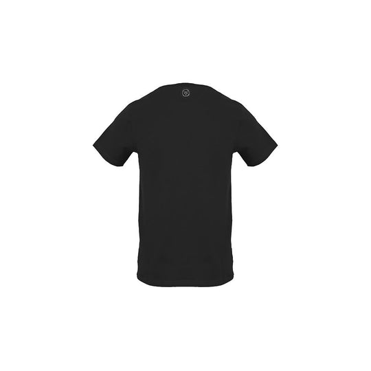 Plein Sport Black Cotton Men T-Shirt