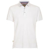 Fred Mello Chic White Cotton Polo Shirt with Chest Logo