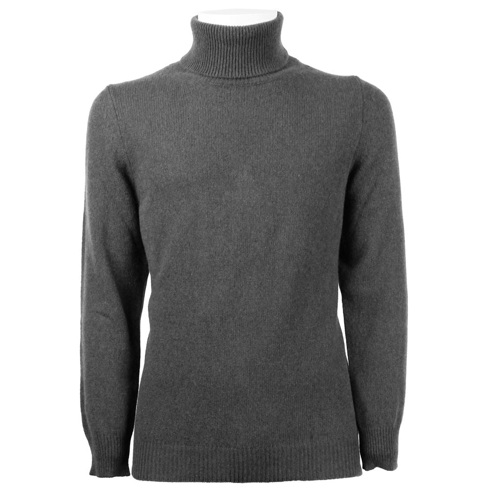 Emilio Romanelli Gray Cashmere Men Sweater - ACCEXO