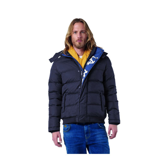 La Martina Blue Nylon Men's Jacket