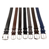 Made in Italy Elegant Italian Leather Belt Ensemble