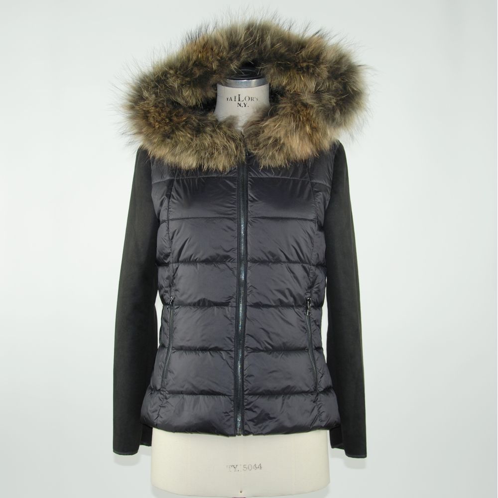 Emilio Romanelli Black Polyester Women Jacket - ACCEXO