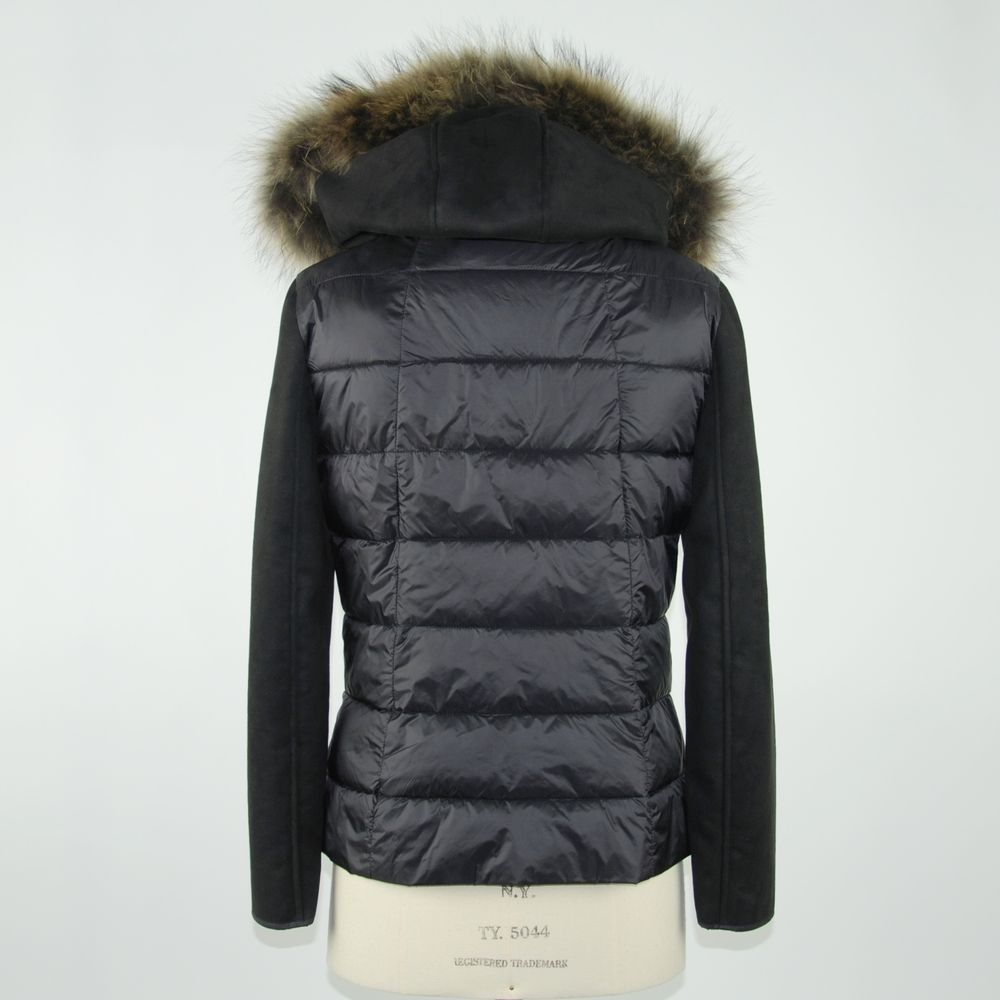 Emilio Romanelli Black Polyester Women Jacket - ACCEXO