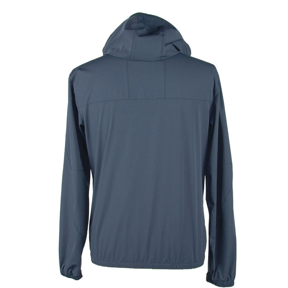 Emilio Romanelli Blue Synthetic Men's Jacket - ACCEXO