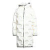 Love Moschino Chic Quilted Heart Long Down Jacket