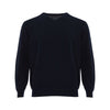 Colombo Elegant Cashmere Blue Sweater for Men