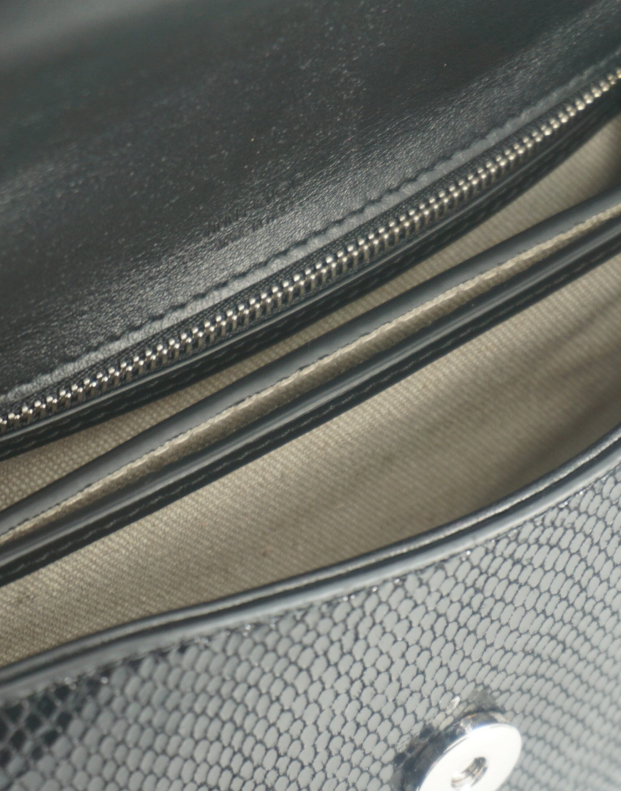Jimmy Choo Black Leather Top Handle Shoulder Bag - ACCEXO