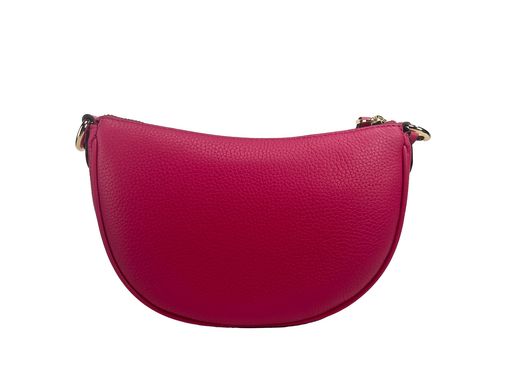 Michael Kors Dover Small Pink Half Moon Crossbody Bag Purse - ACCEXO