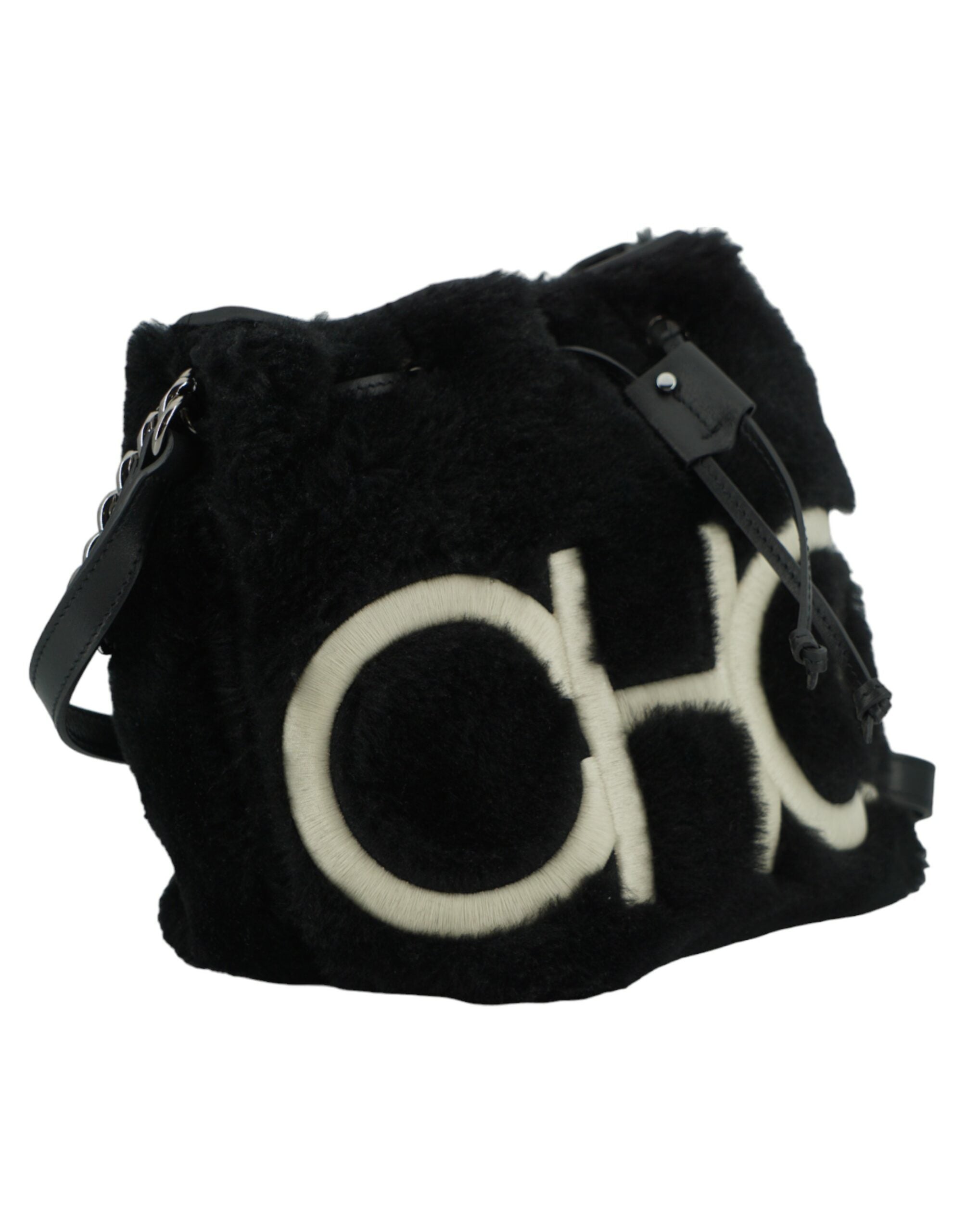 Jimmy Choo Black Leather Top Handle and Shoulder Bag - ACCEXO