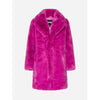 Apparis Chic Pink Faux Fur Jacket - Eco-Friendly Winter Essential