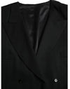 Dolce & Gabbana Black Wool Waistcoat Dress Formal Vest