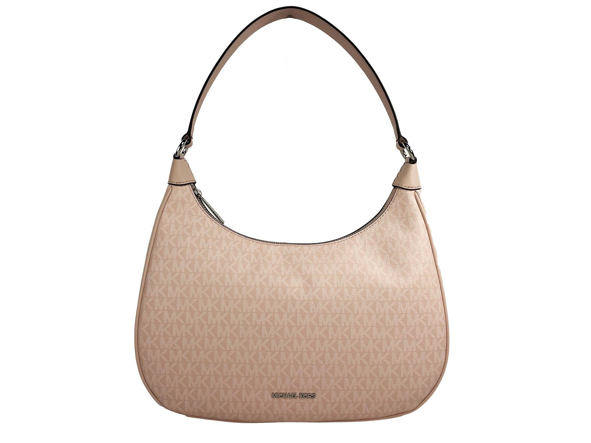 Michael Kors Cora Large Powder Blush Shoulder Crossbody Bag Purse - ACCEXO