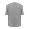 Dsquared² Chic Gray Cotton Tee for the Modern Woman