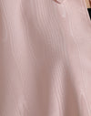 Dolce & Gabbana Light Pink Silk Long Maxi Cape Coat Jacket