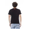 Cavalli Class Black Cotton Men T-Shirt