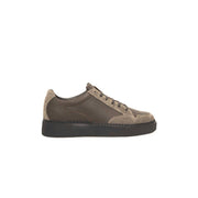 Cerruti 1881 Beige Leather Men Sneaker - ACCEXO