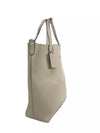 COACH Leather Chalk Small Thea Tote Shoulder Purse Bag