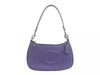 COACH Teri Smooth Leather Crossbody Bag Purse Purple