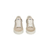 Cerruti 1881 Beige Leather Women Sneaker