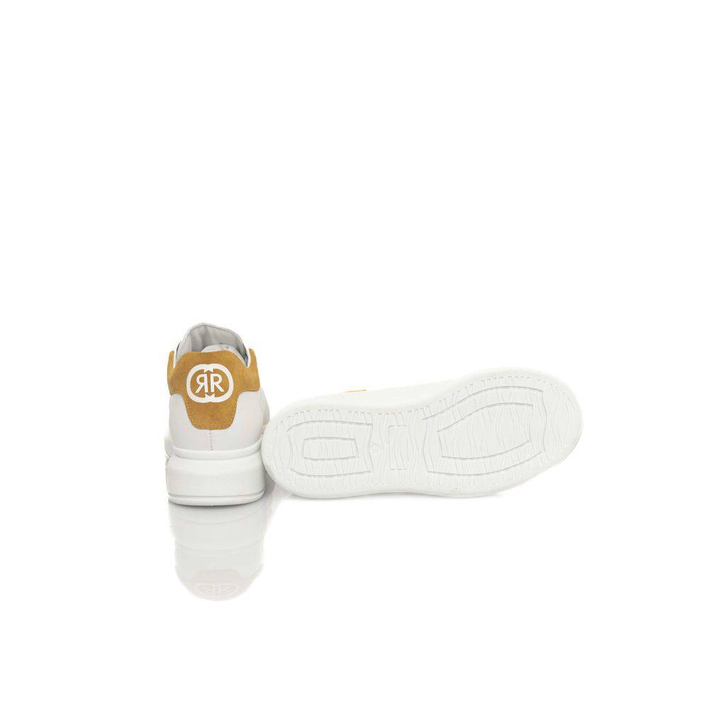 Cerruti 1881 White Leather Women Sneaker - ACCEXO