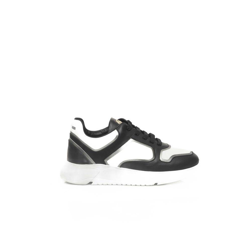 Cerruti 1881 Black Leather Women Sneaker - ACCEXO