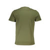 Cavalli Class Green Cotton T-Shirt