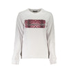 Cavalli Class White Cotton Sweater