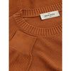 Gran Sasso Elegant Cotton Crewneck Sweater in Rich Brown