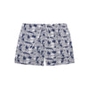 Emporio Armani Elegant White Polyester Swim Shorts