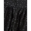 Lardini Elegant Black Polyethylene Midi Skirt