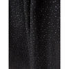 Lardini Elegant Black Polyethylene Midi Skirt