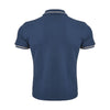 Corneliani Elegant Blue Italian Cotton Polo Shirt